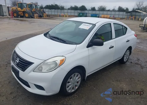 2013 Nissan Versa 1.6 S from USA, damaged, VIN 3N1CN7AP5DL888341